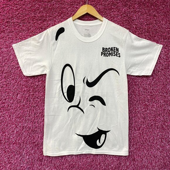 Broken Promises x Casper Haunt Me Baby T-Shirt Small - Picture 1 of 5